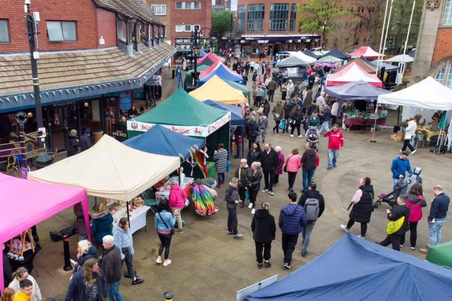 Wrexham Street Market (Image: Fern Evans)